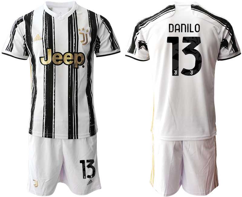 2020-21 Juventus 13 DANILO Home Soccer Jersey